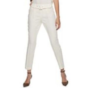 Nine West Belted Tapered Carrot Pant